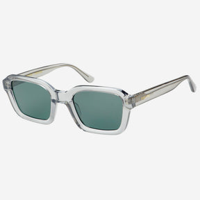 Hudson Acetate Rectangular Sunglasses in Gray