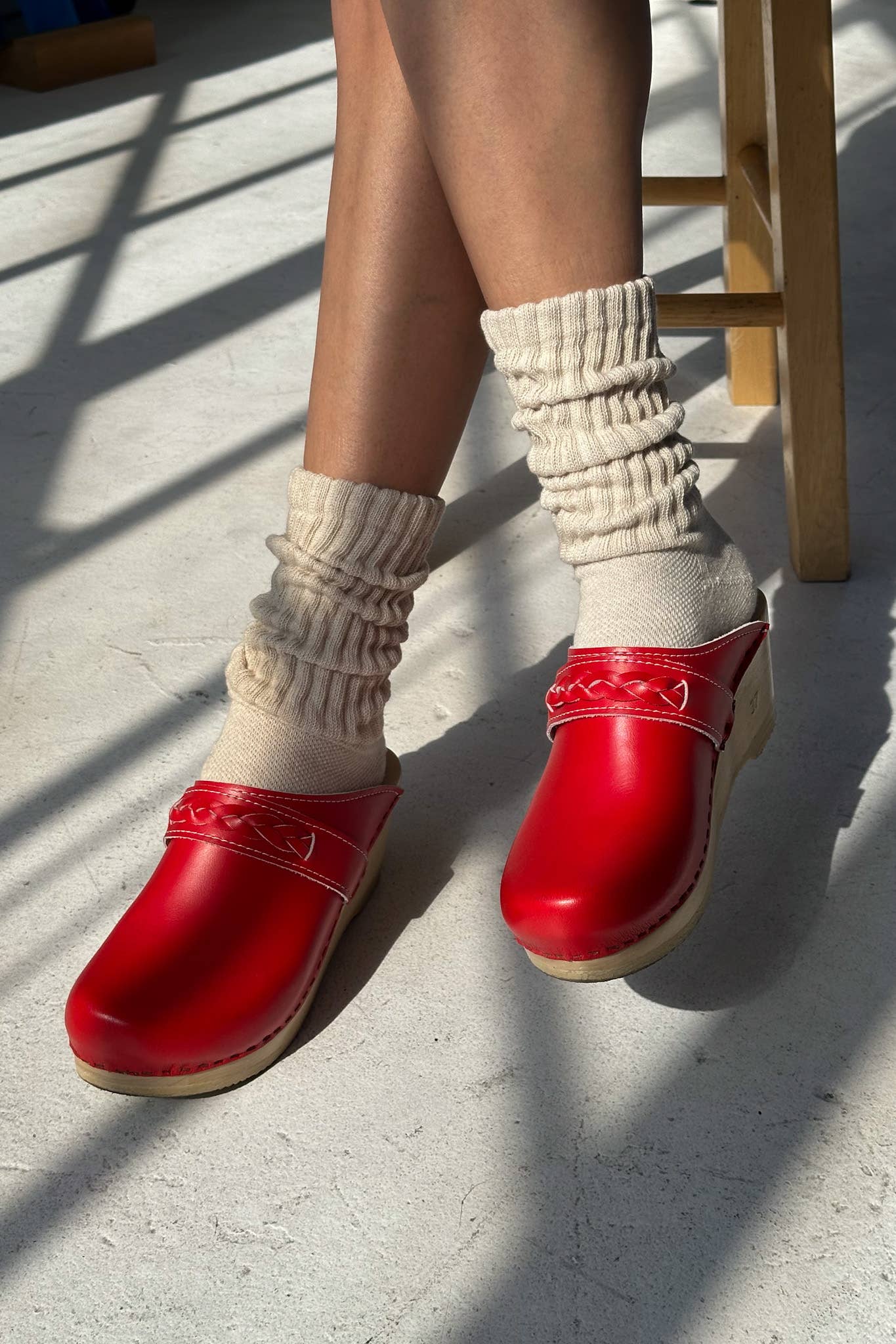 Ballet Socks in Oatmeal