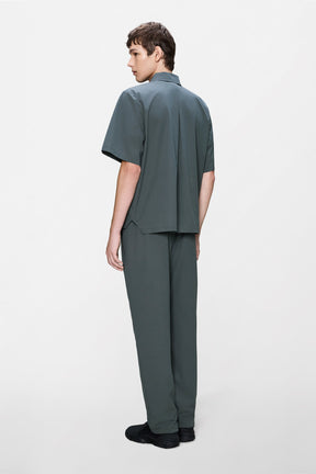 Mito Short Sleeve Shirt in Dark Grey