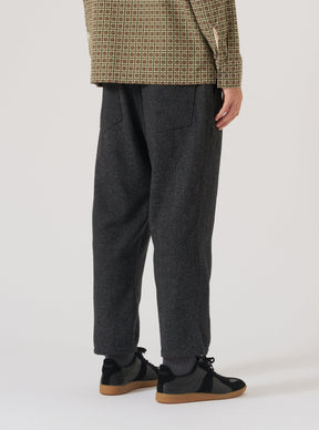 Anders Wool Upcycled Hi Water Trouser in Grey
