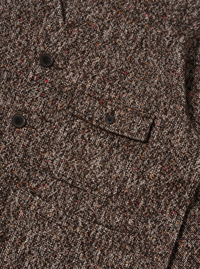 Sedona Tweed Cabin Jacket in Brown