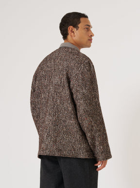 Sedona Tweed Cabin Jacket in Brown