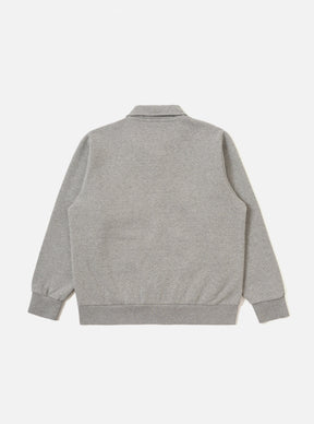 Recycled Cotton Blend Jersey Tyler Jacket in Grey Marl