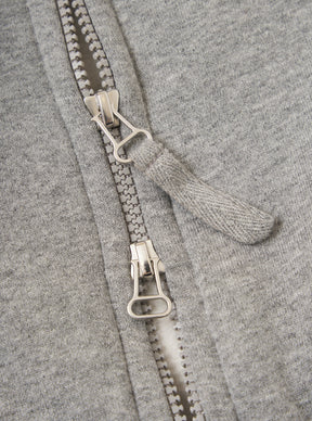 Recycled Cotton Blend Jersey Tyler Jacket in Grey Marl