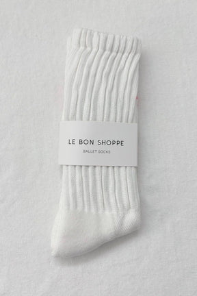 Ballet Socks in White