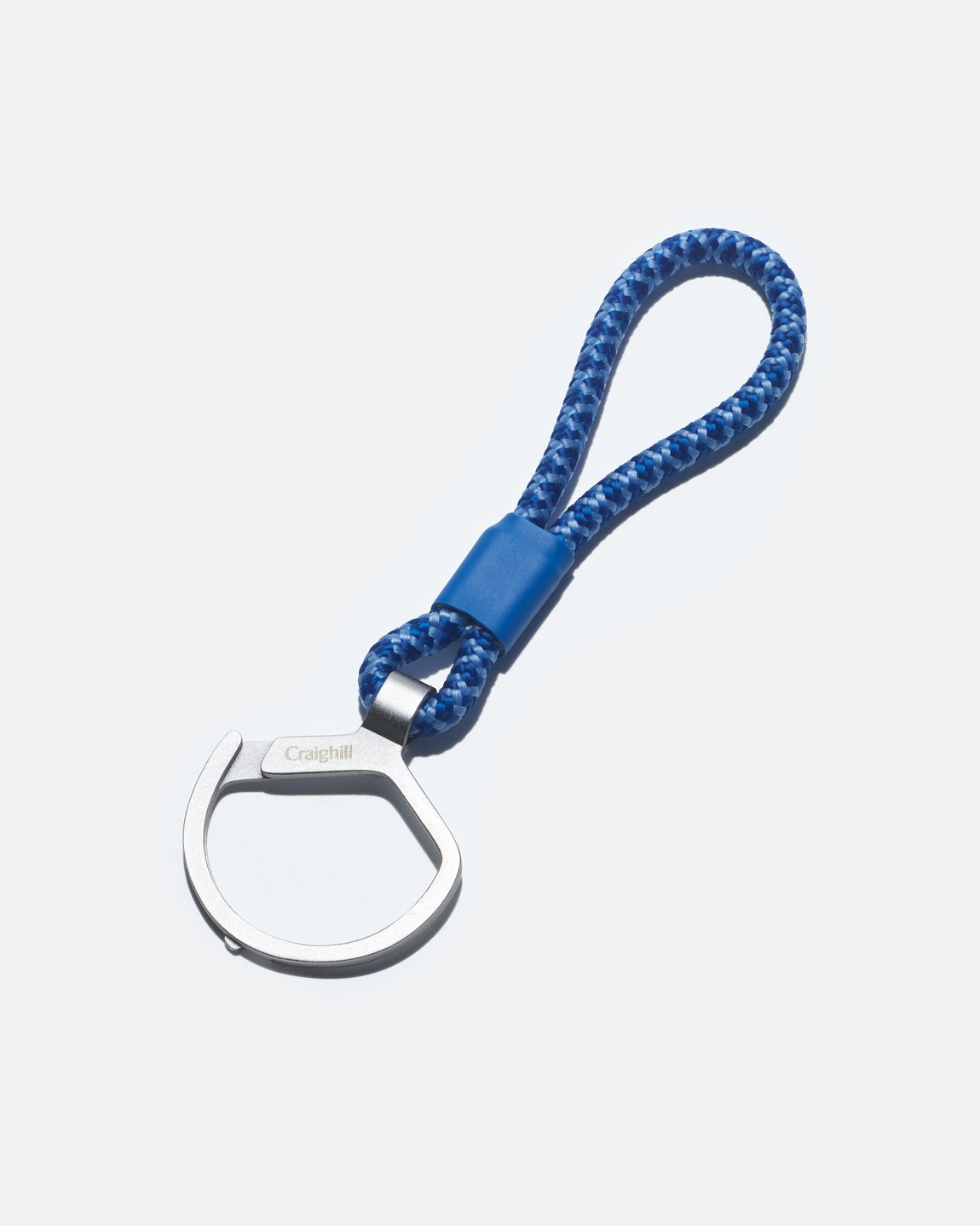 Rope Split Ring in Cornflower Blue