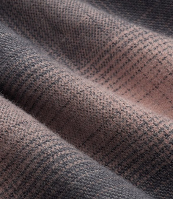 Utility Flannel in Mauve Ombre