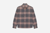 Utility Flannel in Mauve Ombre