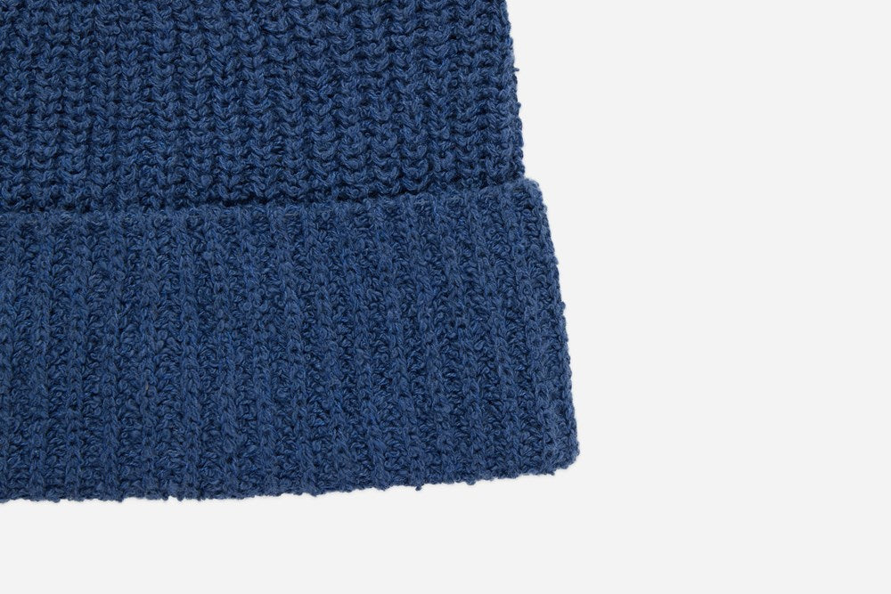 Watch Cap in Lapis Boucle