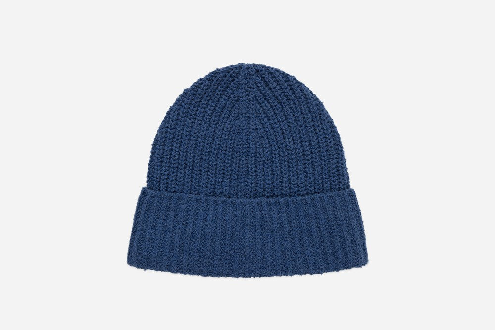 Watch Cap in Lapis Boucle