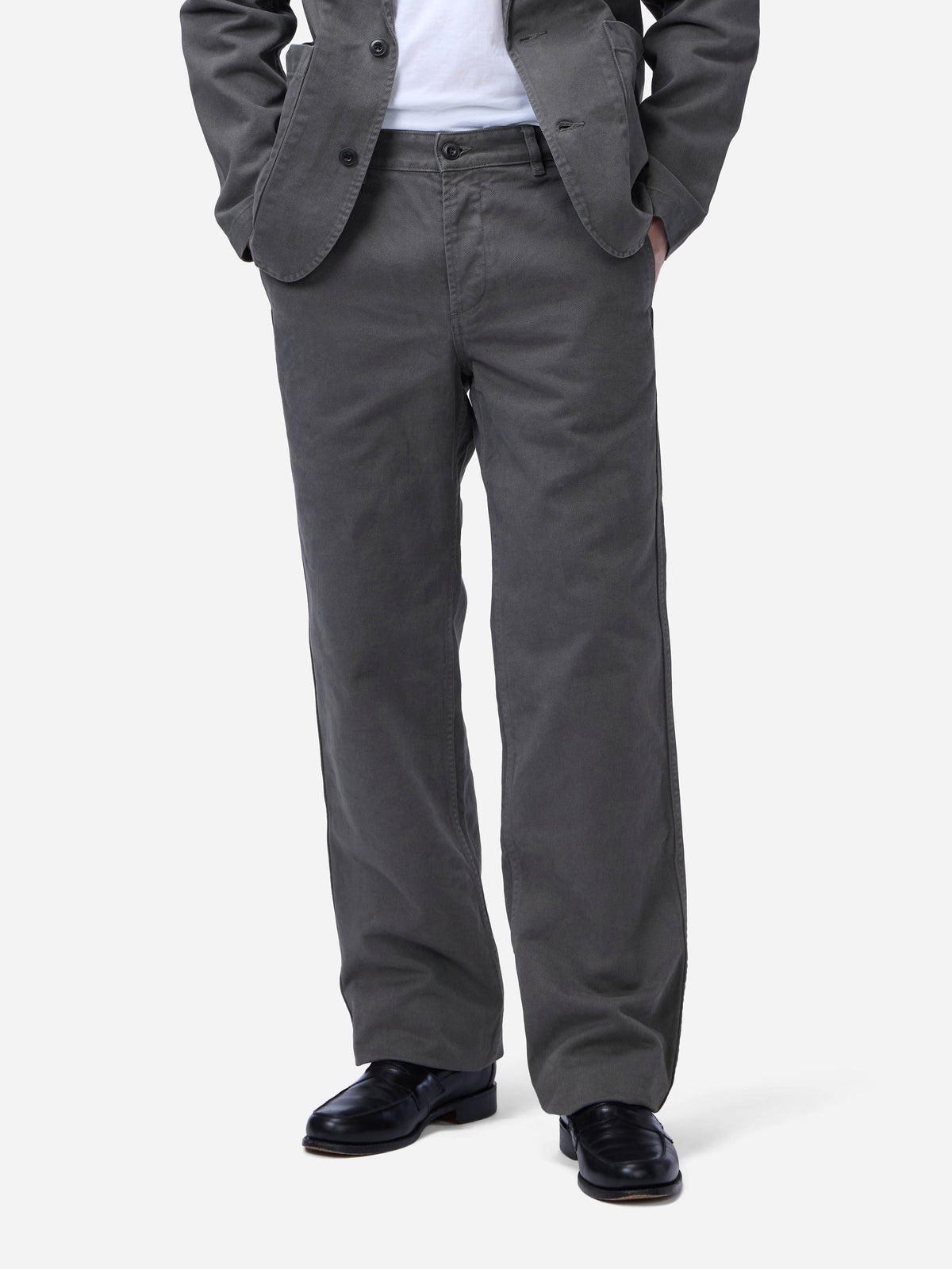 Work Pant in Graphite Twill