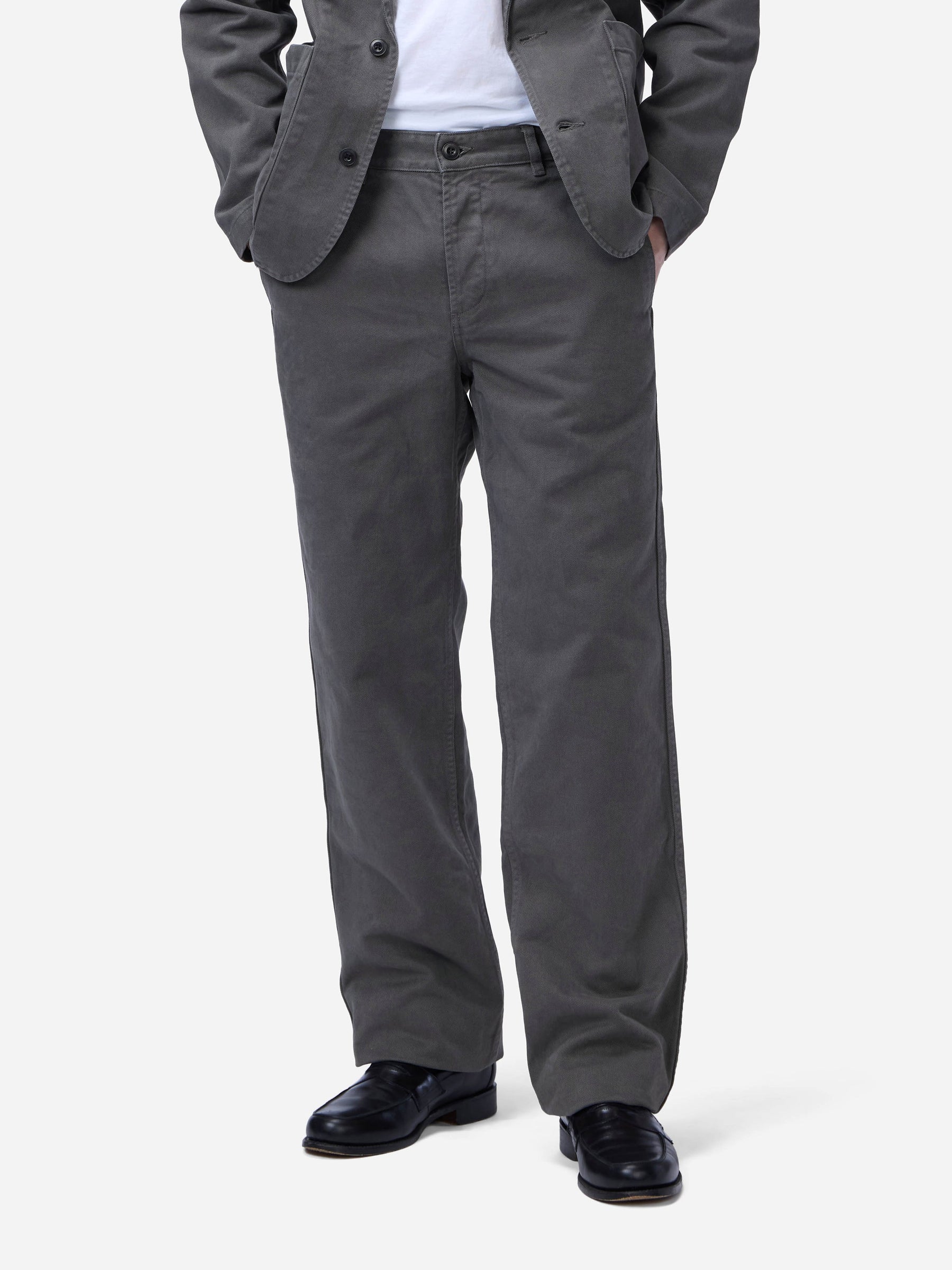 Work Pant in Graphite Twill