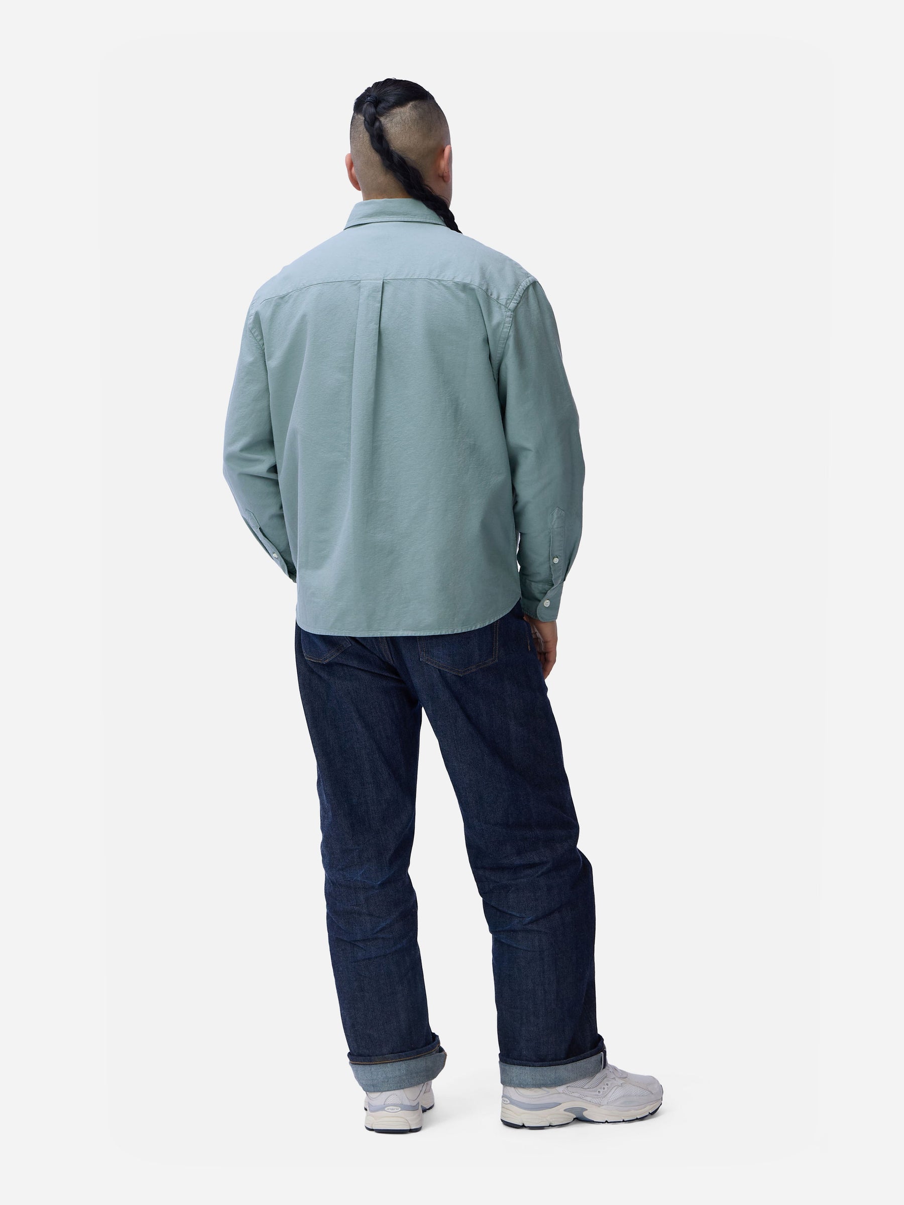 Big Oxford in Garment Dyed Eucalyptus