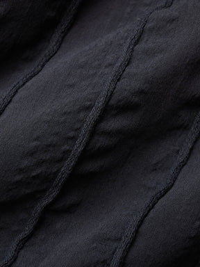 Cabana Shirt in Charcoal Rope Stripe
