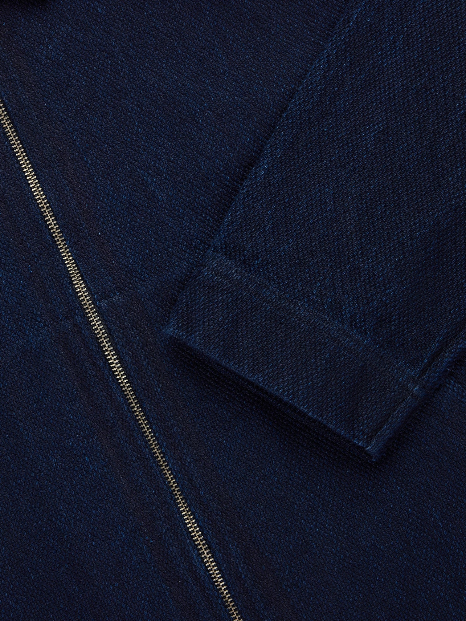 Club Jacket in Indigo Kendo Cloth