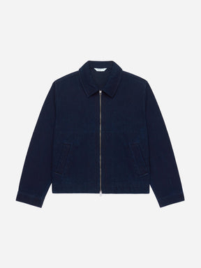 Club Jacket in Indigo Kendo Cloth