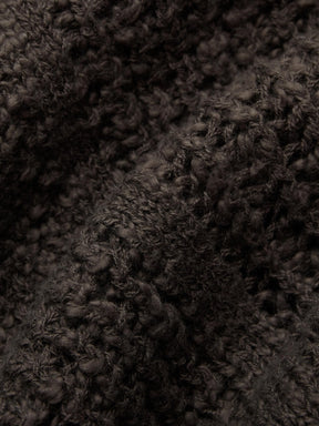 Short Sleeve Knit Shirt in Umber De Stijl