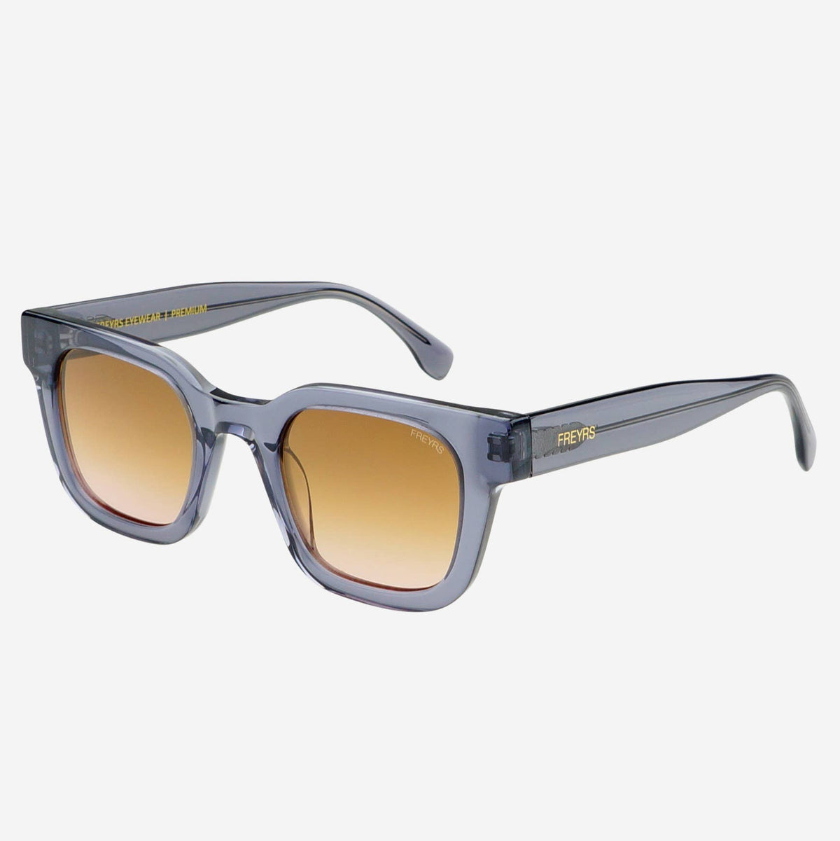 Atlas Acetate Rectangular Sunglasses in Cloud
