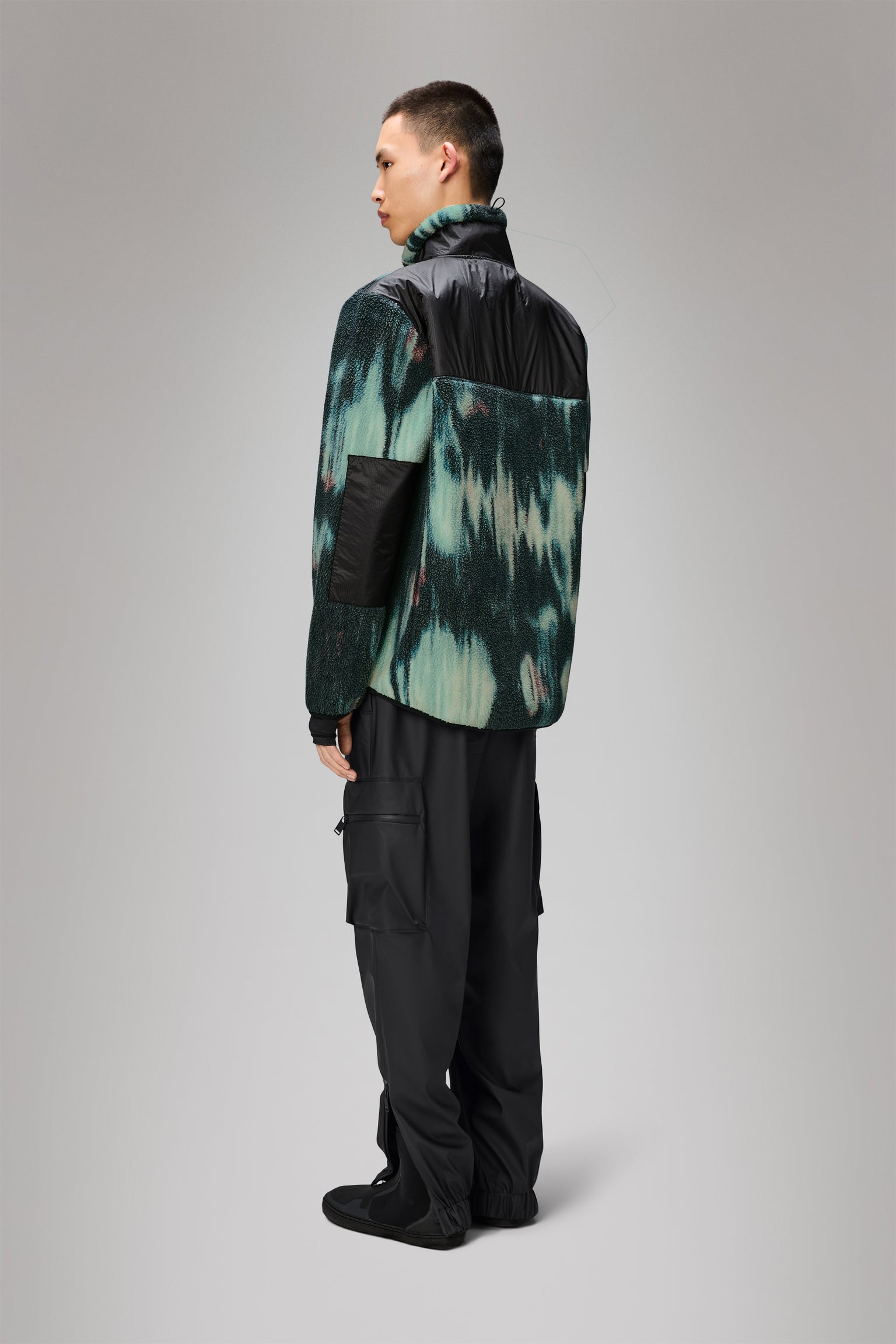 Yermo Fleece Jacket in Blur