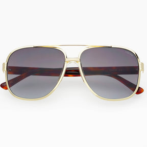 Carter Aviator Sunglasses in Gray