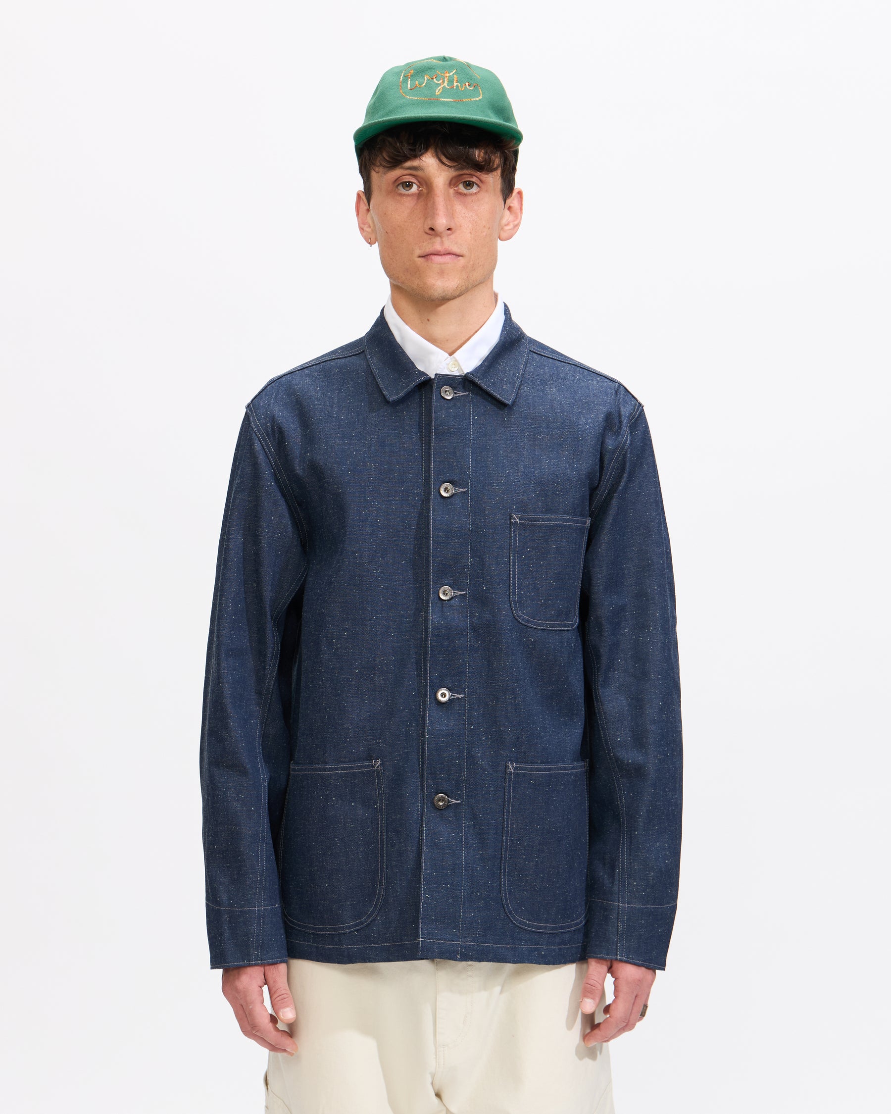 Chore Jacket in Nep Denim