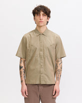 3sixteen Short Sleeve Workshirt in Iridescent Ripstop Homme Essentials 