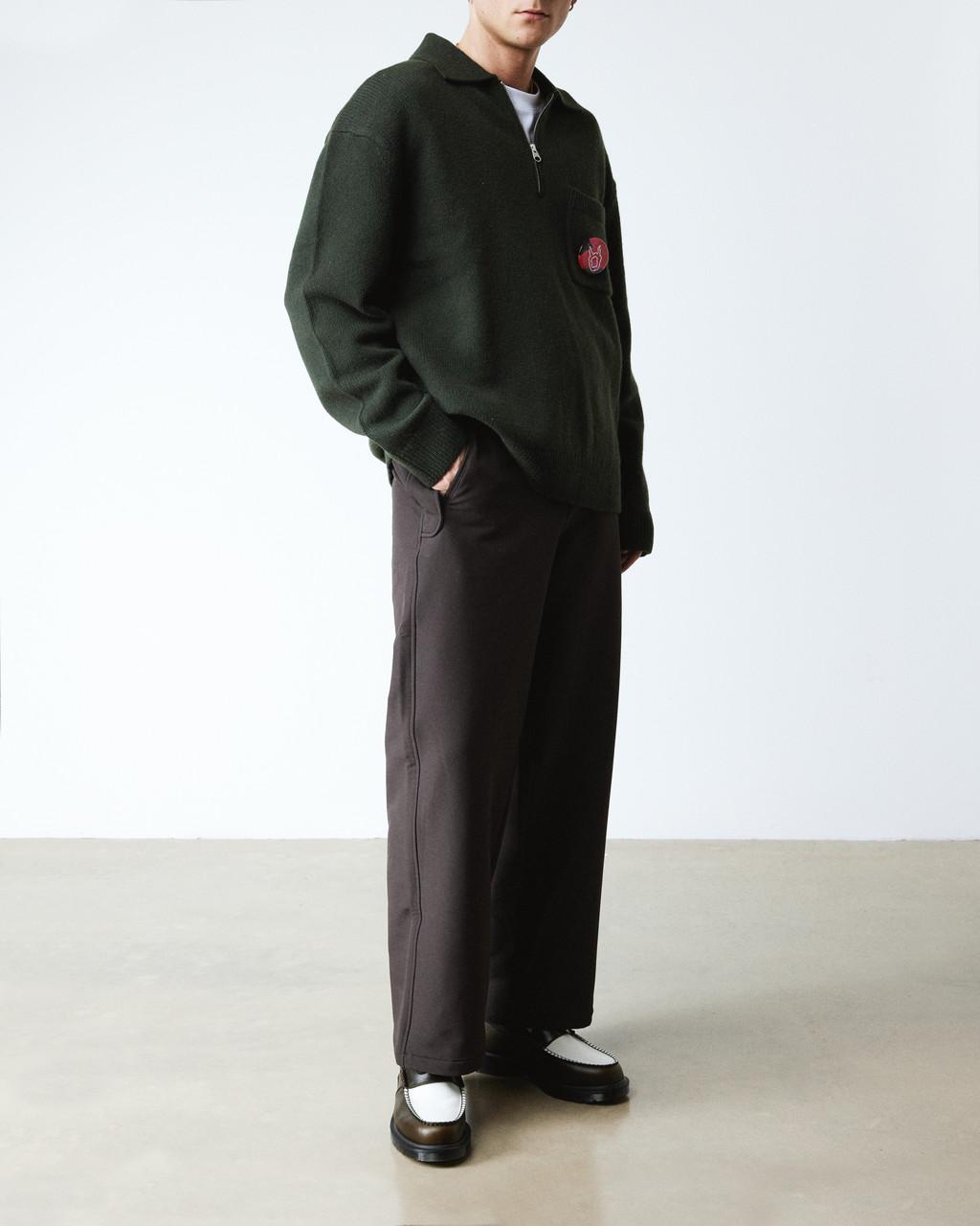 Penton Made in England Loafer in Olive + White