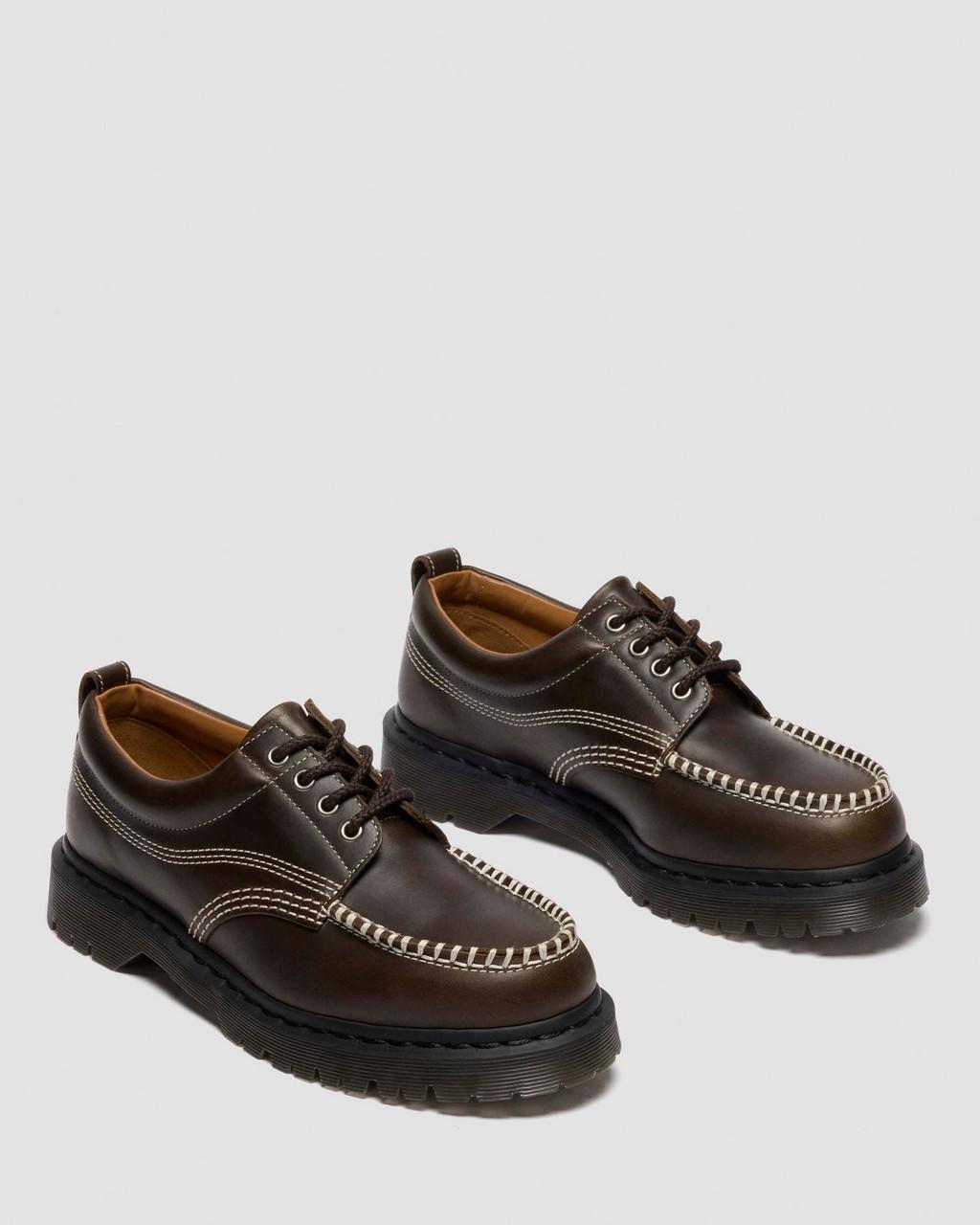 Lowell Moc Toe Shoes in DMS Olive