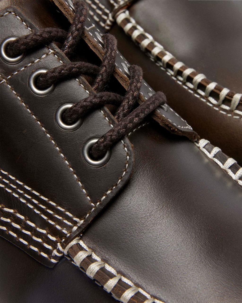 Lowell Moc Toe Shoes in DMS Olive