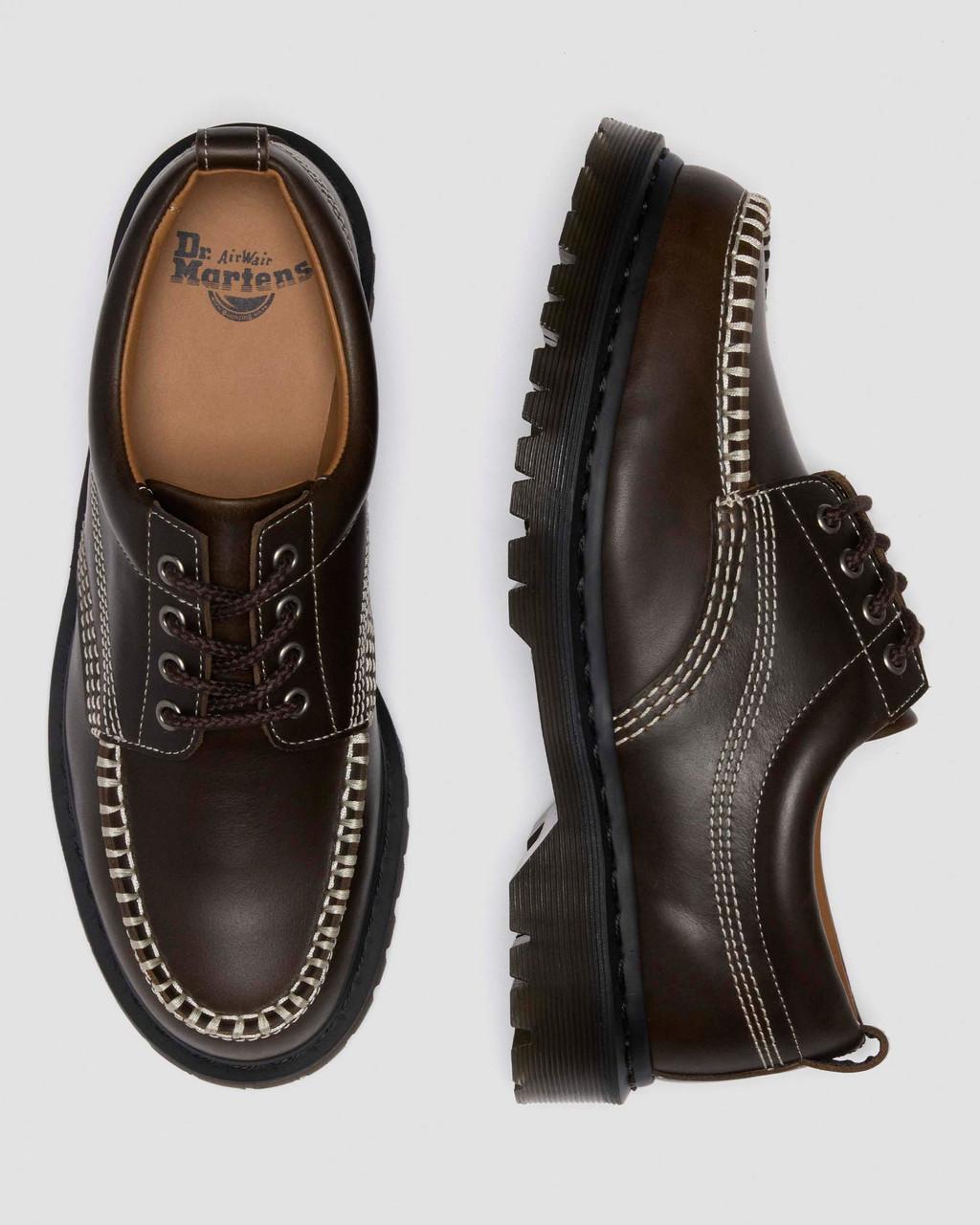 Lowell Moc Toe Shoes in DMS Olive