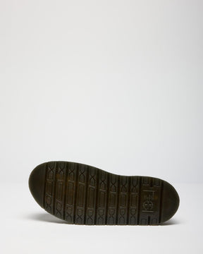 San Studded Leather Mule in Black Analine
