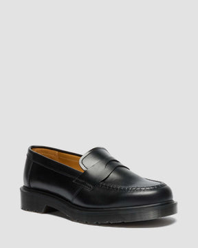 Delapre Made in England Penny Loafer in Black