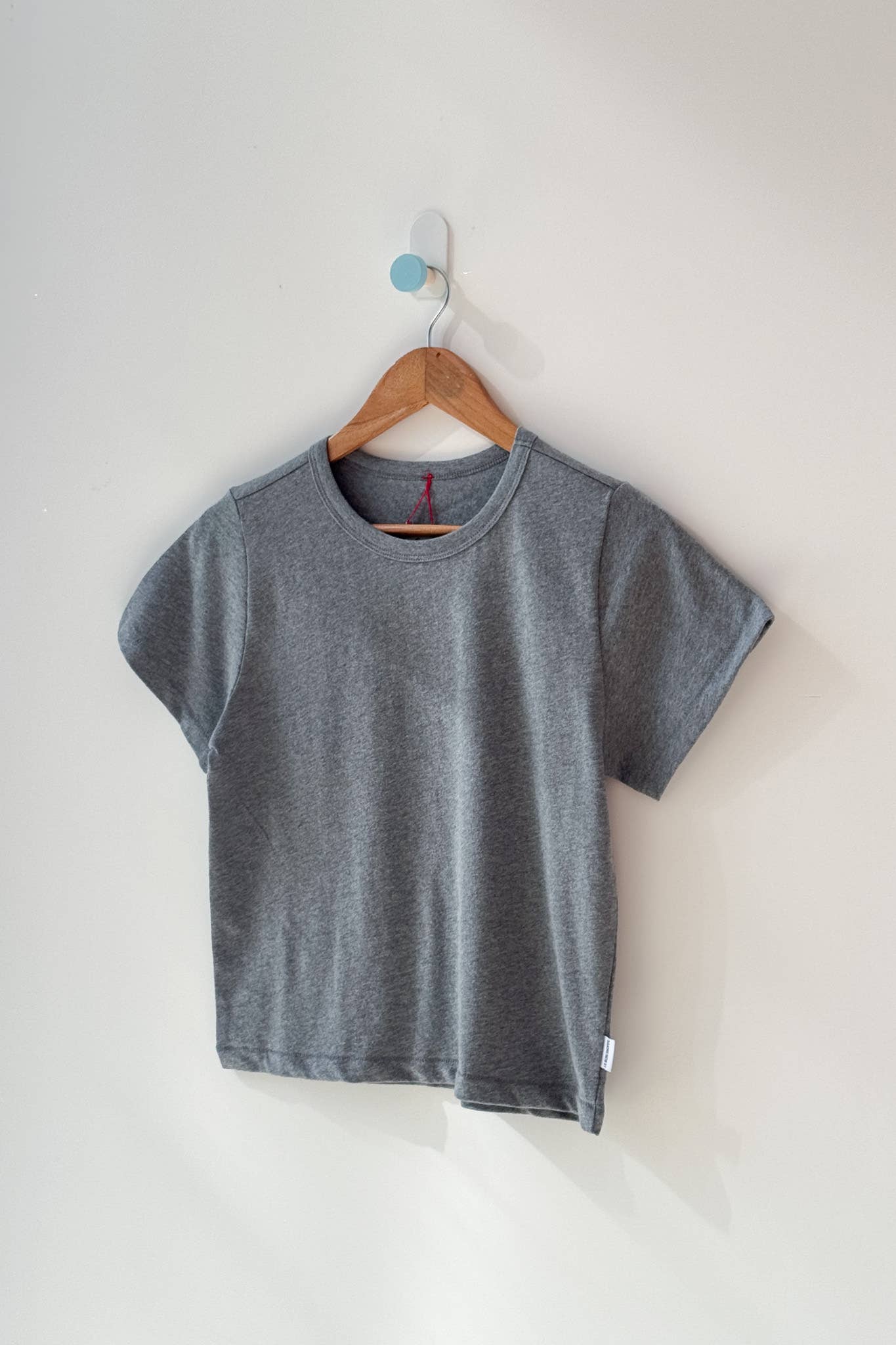 The Boy Tee in Melange Grey