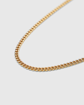 4MM Curb Chain in 14K Gold Filled