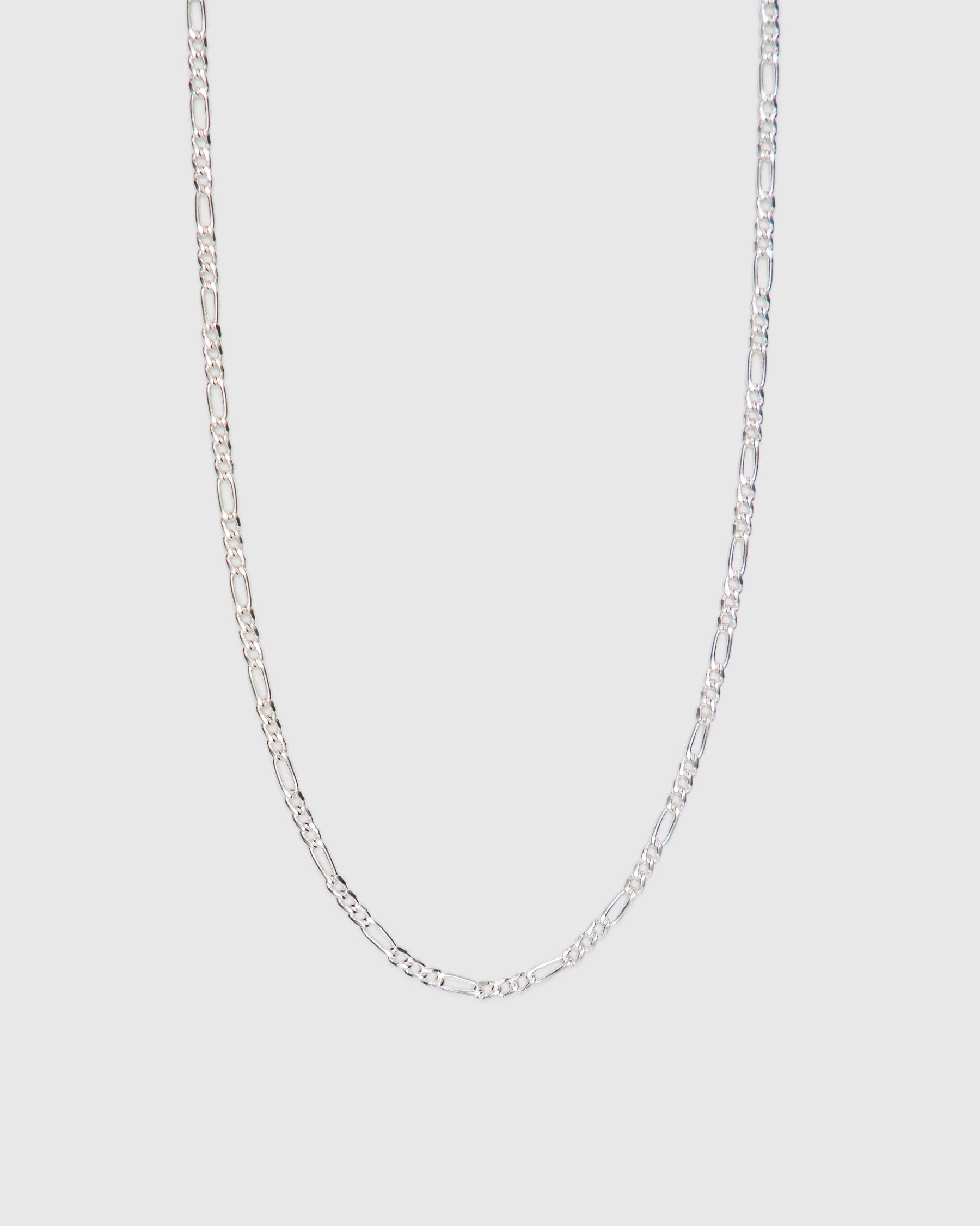 Figaro Chain in Silver 925