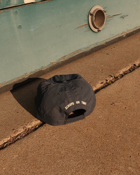 Chronograph Nylon Hat in Petrol Blue