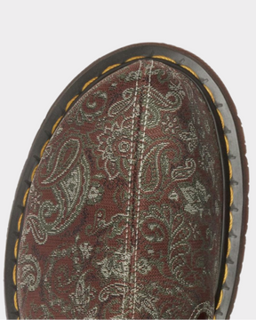 San Mule Jacquard Paisley in Russet Multi