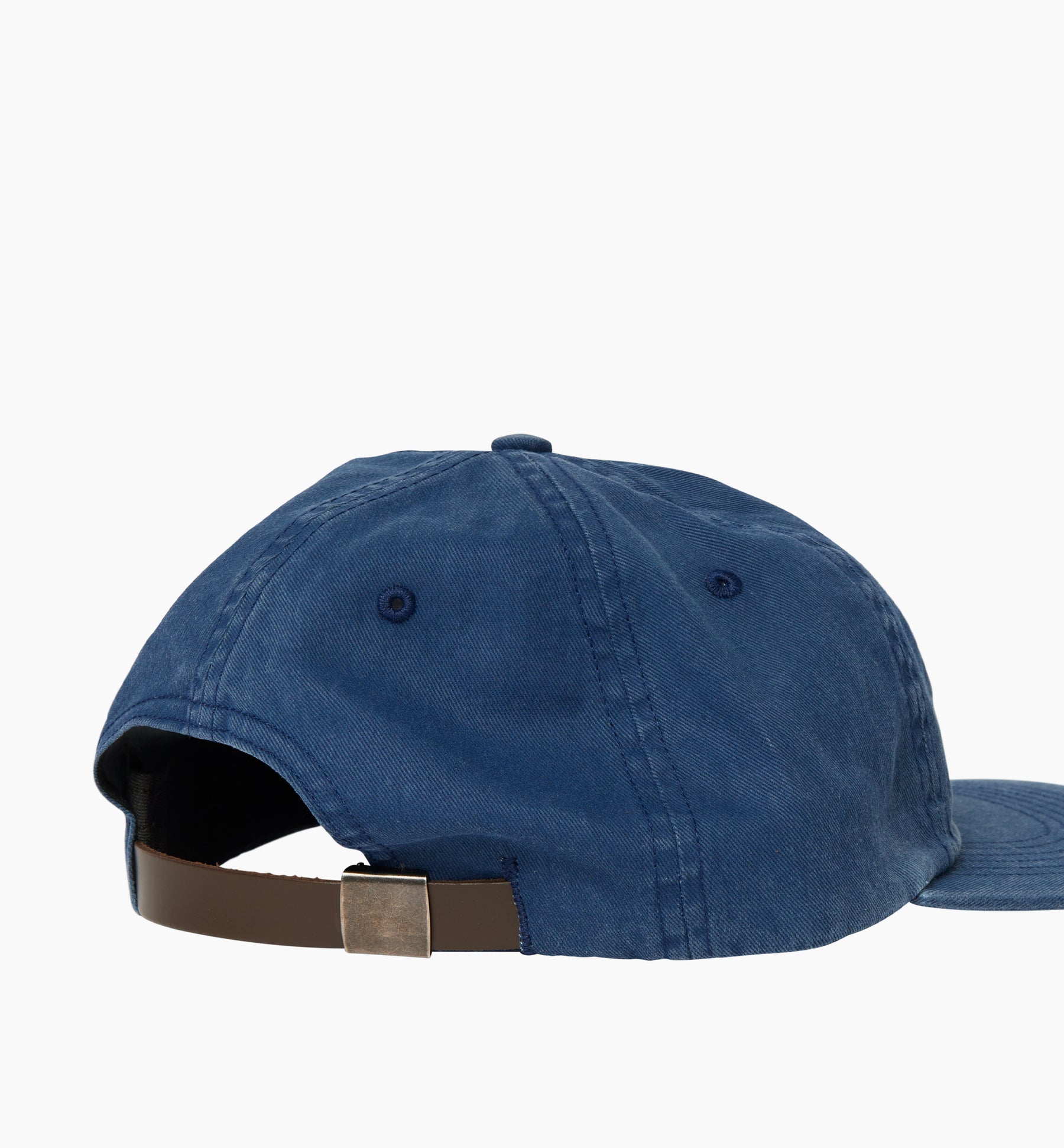 Fast Food Logo Six Panel Hat in Navy Blue