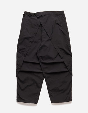 5042 Veg Dyed Hakama Track Pants in Black