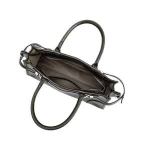 Rhonda Olive Recycled Vegan Leather Top Handle Bag