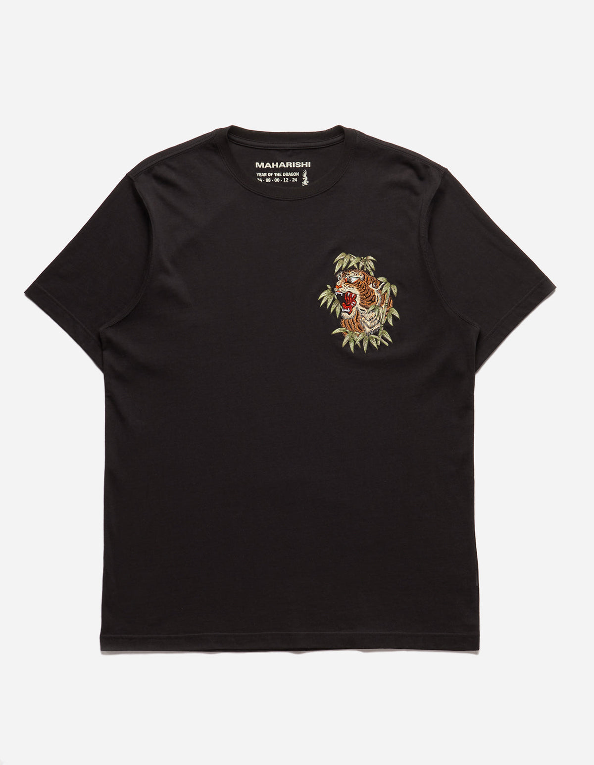 5102 Maha Tiger T-Shirt in Black