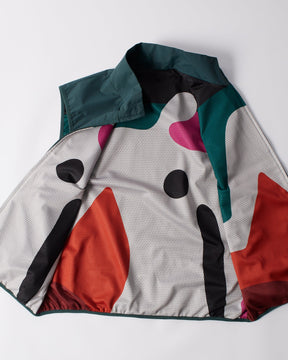 Ghost Cave Reversible Vest in Green