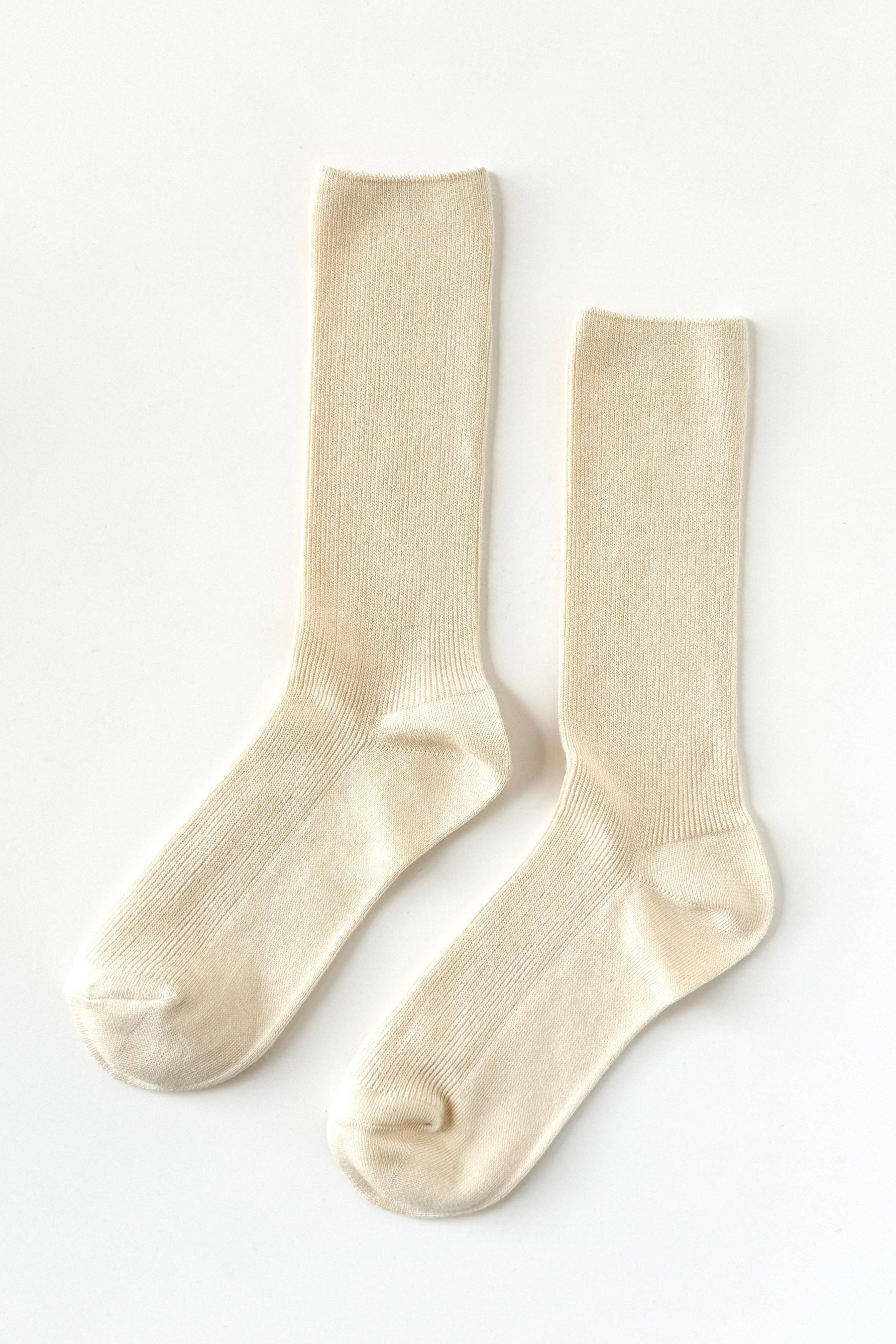 Trouser Socks in Pearl