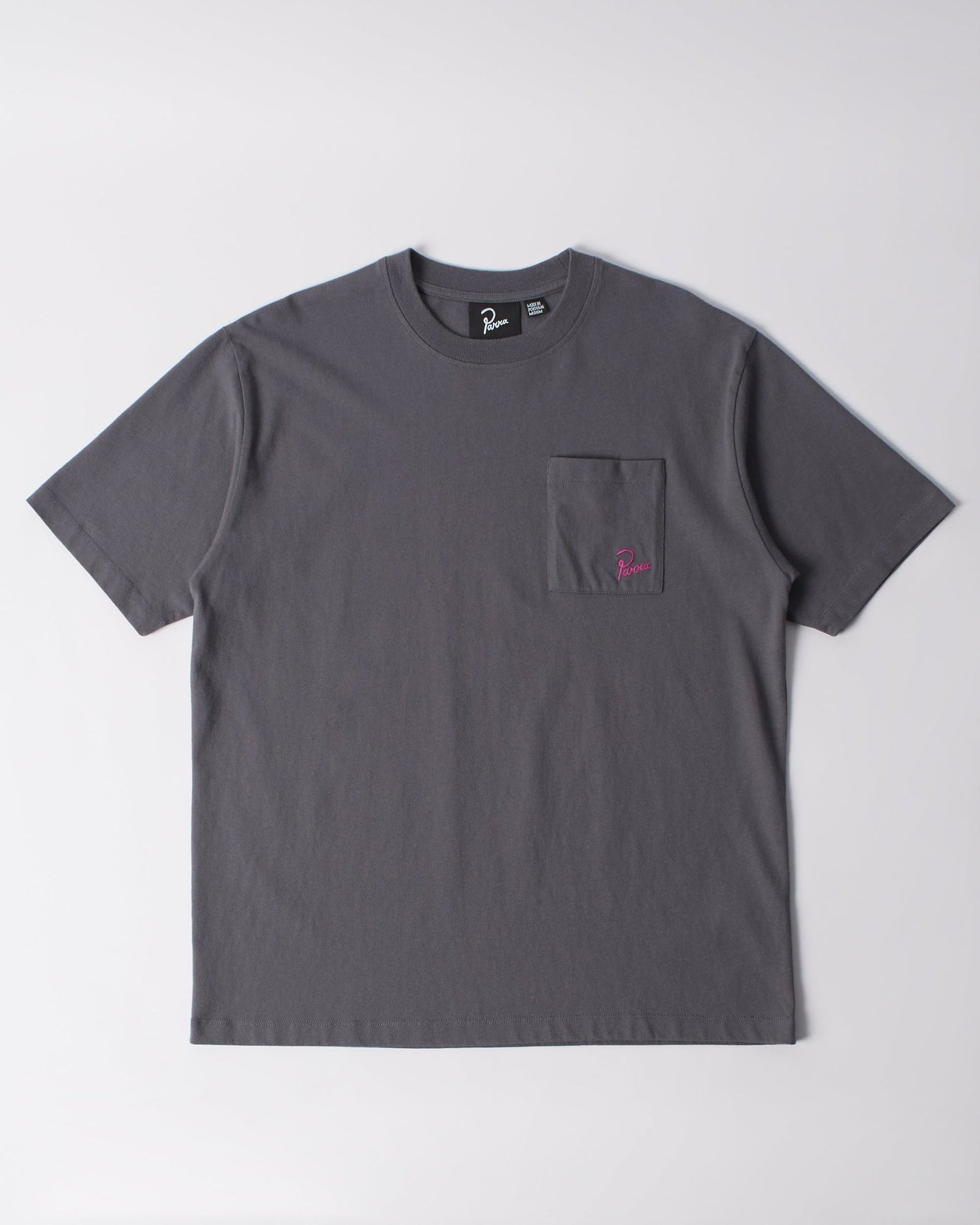 Signature Pocket T-Shirt in Grey