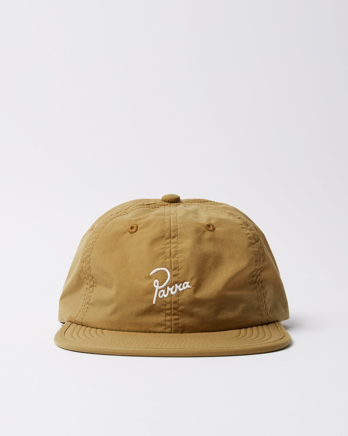 Signature 6 Panel Hat in Brown