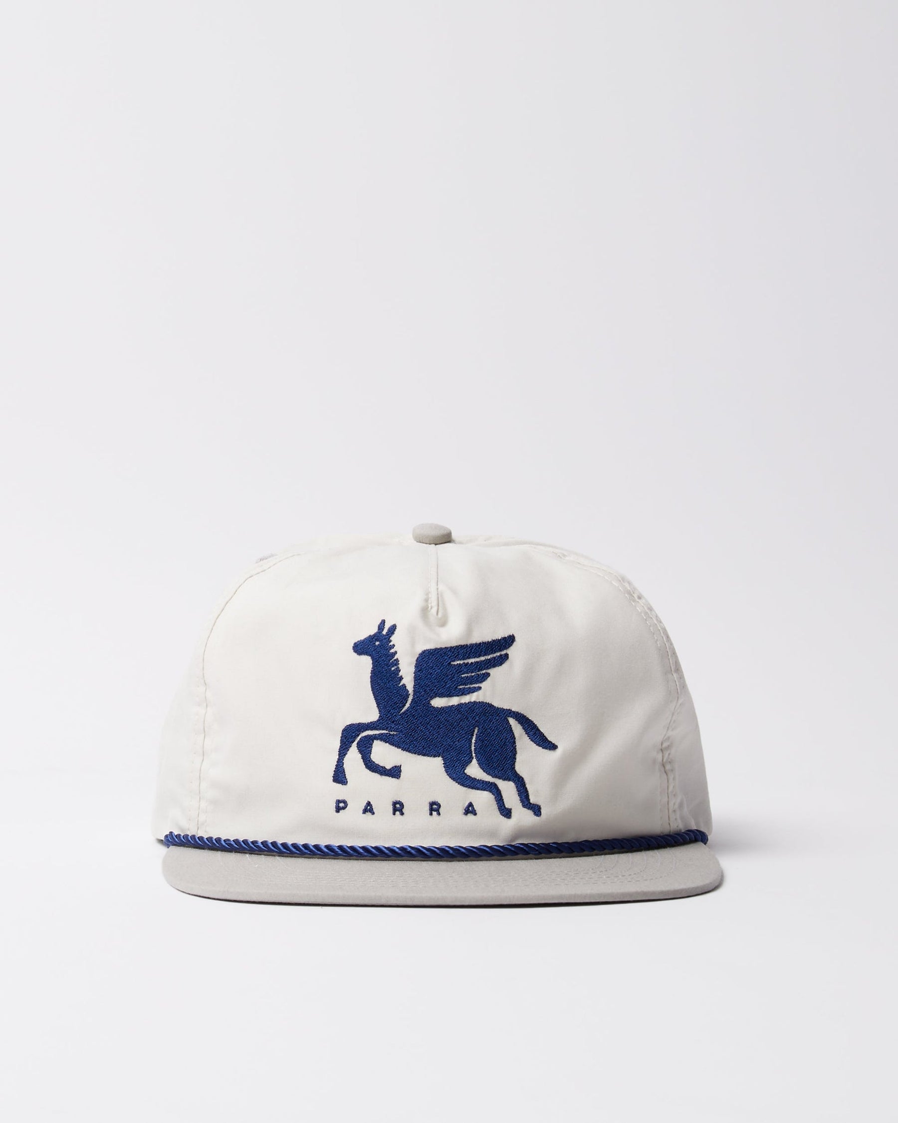 Gasoline 5 Panel Hat in Grey