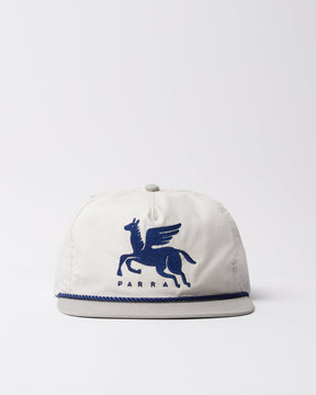 Gasoline 5 Panel Hat in Grey