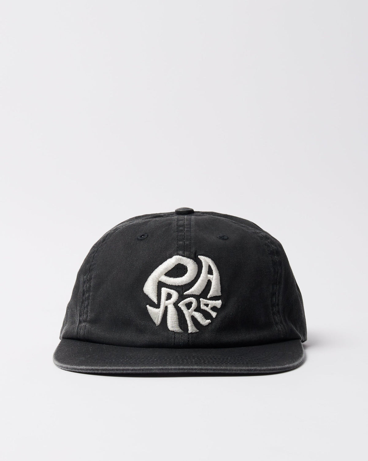 1976 Logo 6 Panel Hat in Black