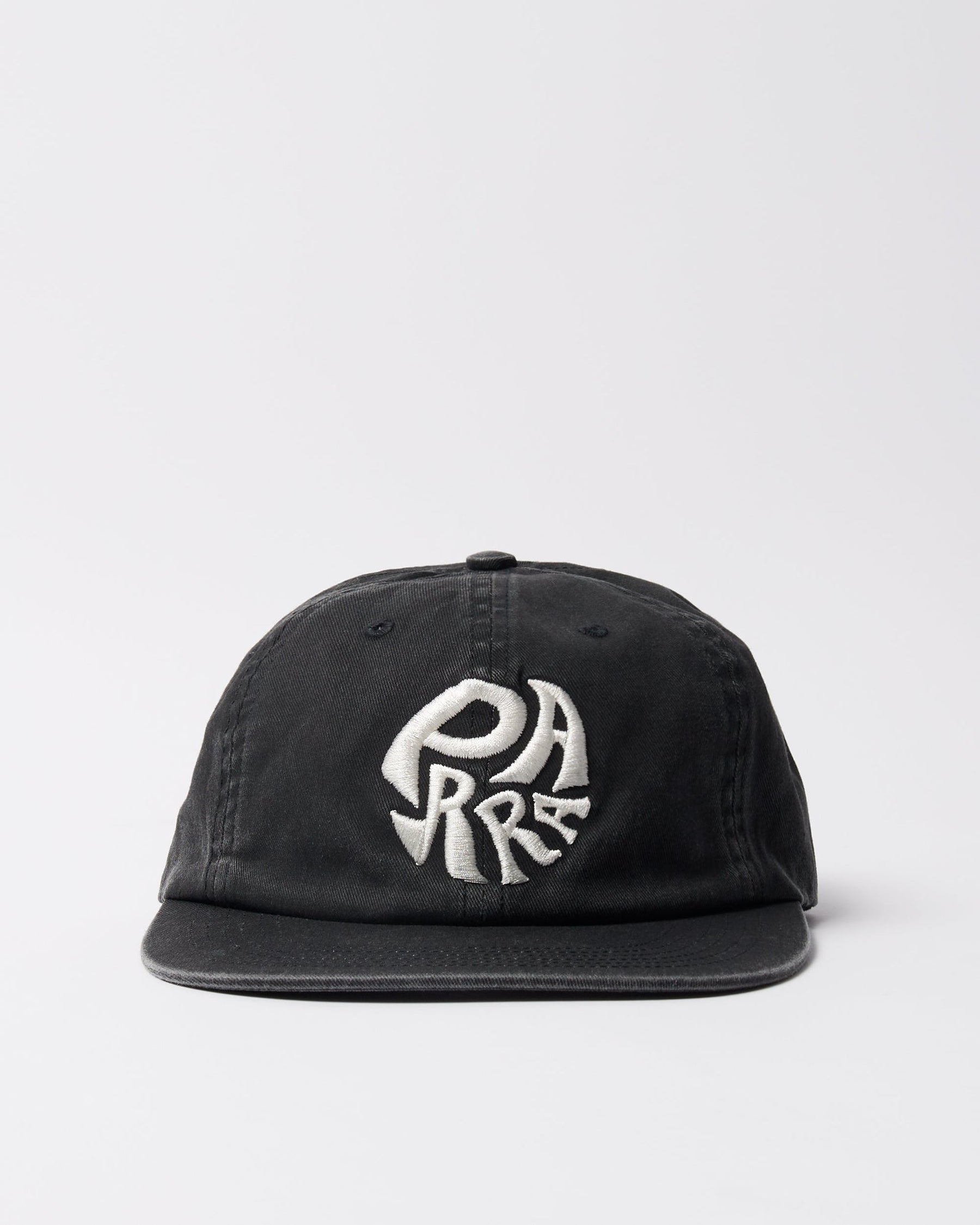 1976 Logo 6 Panel Hat in Black