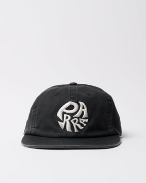 1976 Logo 6 Panel Hat in Black